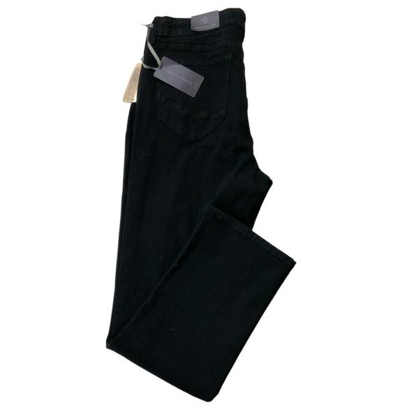 NYDJ Marilyn Jeans Womens 14 Straight Leg Stretch Dark Wash Streetwear Denim NWT - Picture 7 of 12